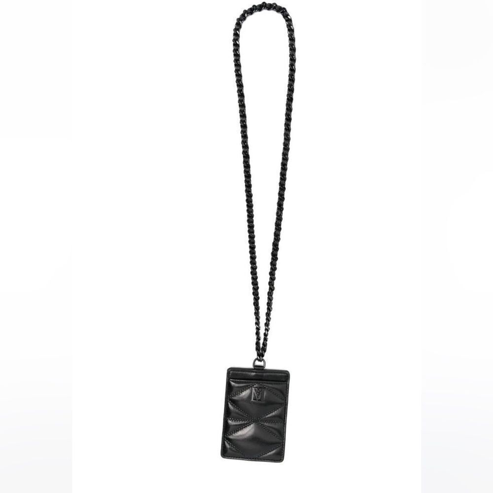 MCM Chain Card Case in Cloud Quilted Leather New original box and dust bag